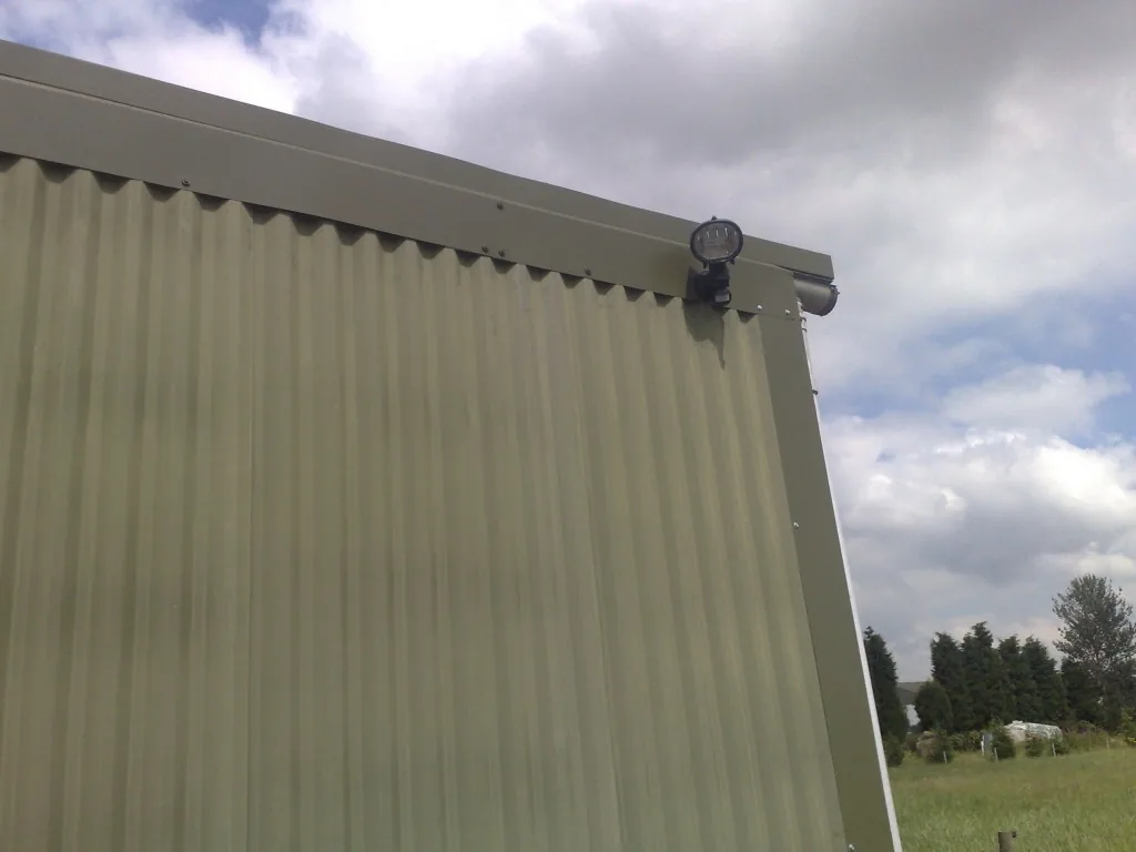 Workshop Power and Lighting John Dunn Fabrication image 5